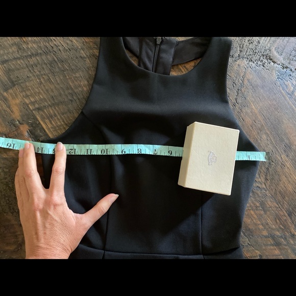 HP🎉 Lulu’s Black cutout & about skater dress LBD - Picture 16 of 16